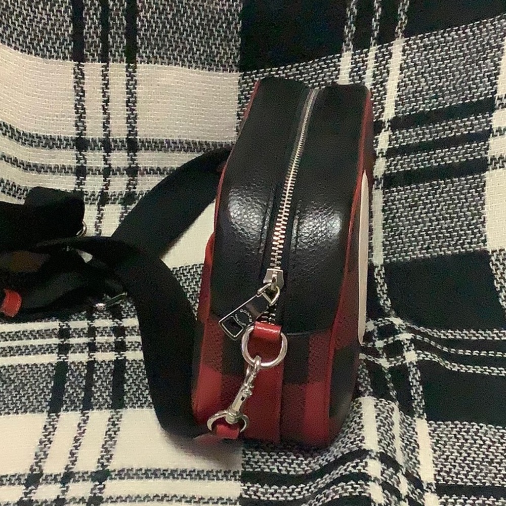 Coach buffalo plaid Dempsey camera bag - Picture 3 of 8